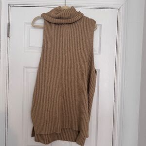 H&M Cowl-Neck Sleeveless Sweatervest - Size XL